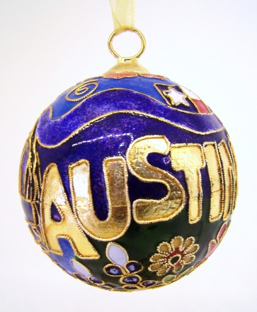 Austin Ornament Front