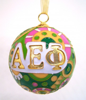 AEPhi Psych Ornament