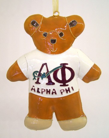 APhi Teddy Ornament