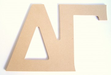 Delta Gamma Wall Letters
