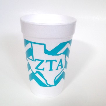 Zeta Styrofoam Cups - Set of 10