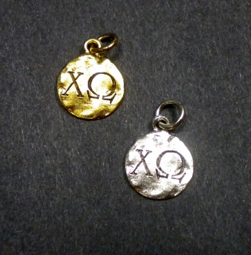 Monogram Chi Omega Charm