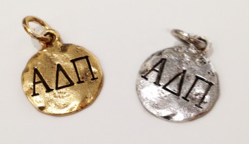 Monogram Alpha Delta Pi Charm