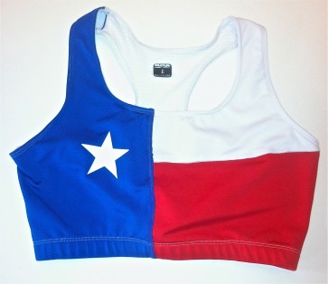 Performance Bra Texas Flag