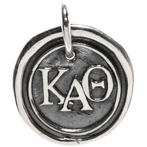 Waxing Poetic Sorority Charm-Kappa Alpha Theta