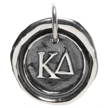 Waxing Poetic Sorority Charm - Kappa Delta