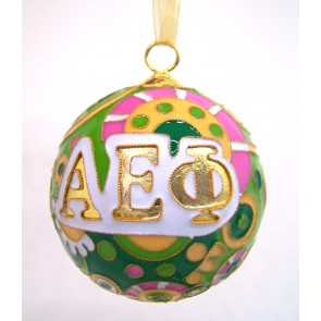 AEPhi Psych Ornament