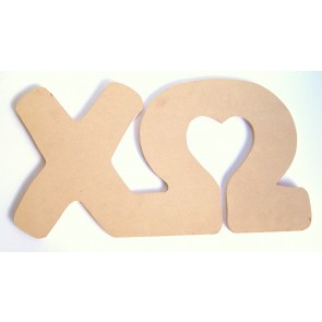 Chi Omega Wall Letters