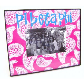 Paisley Picture Frame - Pi Beta Phi