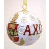 AchiO Round Wt Ornament