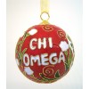ChiO Round Color Ornament